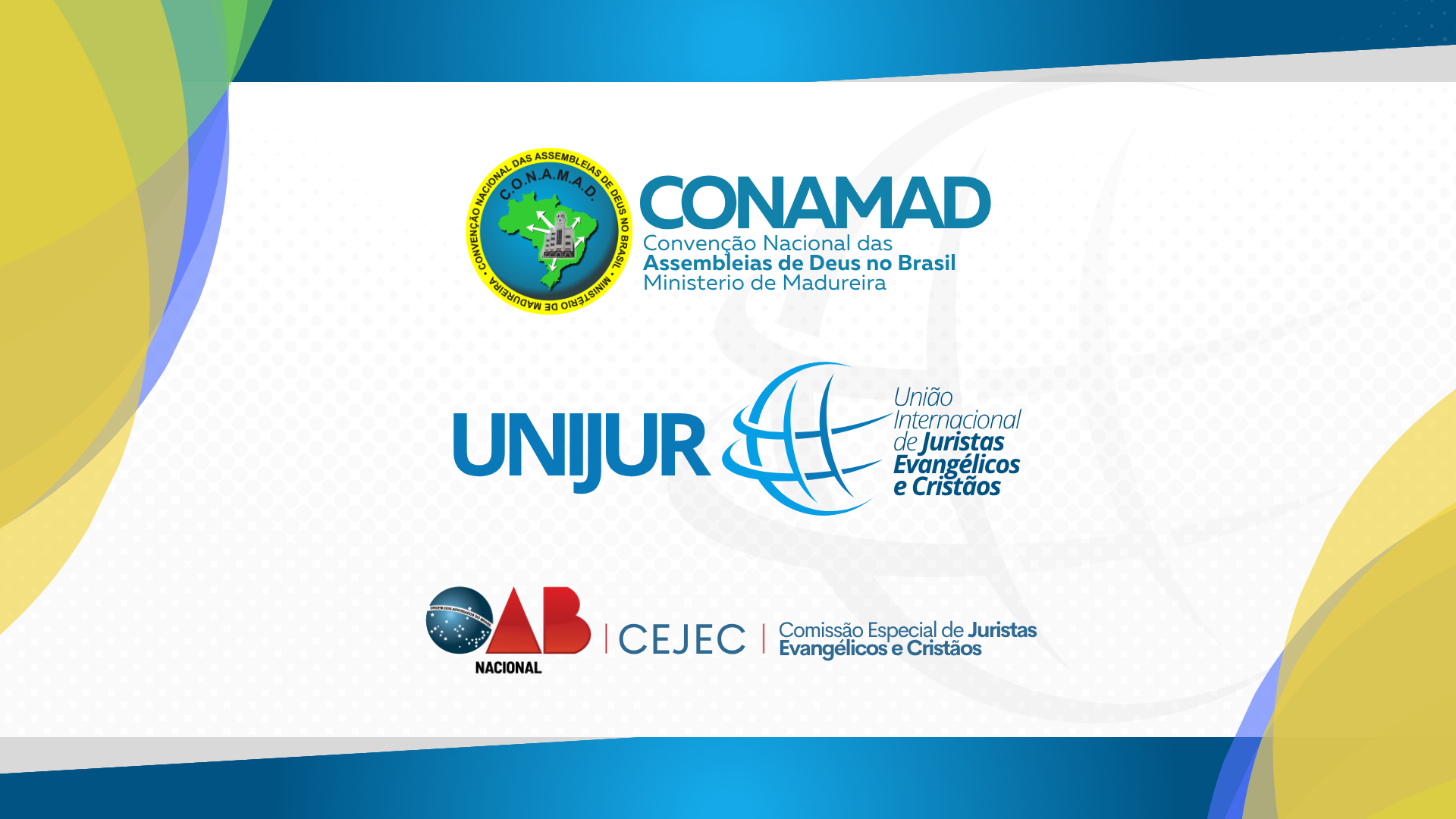 Instituições parceiras e apoiadoras