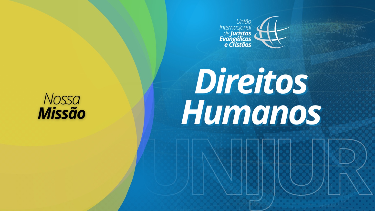 Identidade visual do eixo Direitos humanos