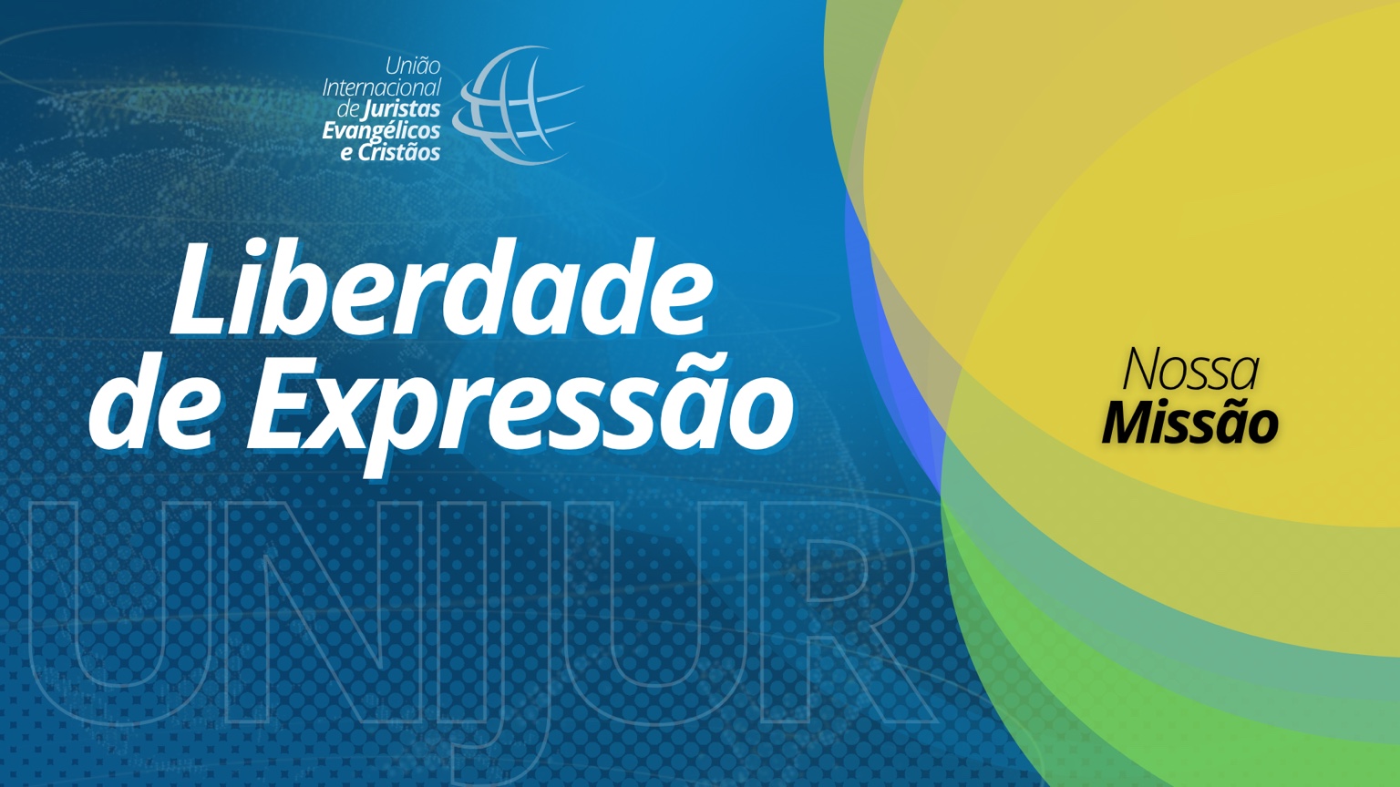Identidade visual do eixo Liberdade de expressão